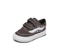 Vans Mixte enfant Brooklyn Ls V Basket, Gr loral After Dark, 19 EU