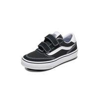 Vans Brooklyn Ls V Basket, Toile en Daim Noir et Blanc, 34 EU