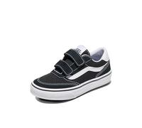 Vans Brooklyn Mixte enfant Suède et toile Noir/Blanc Taille 34 EU