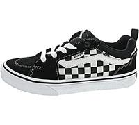 Vans Mixte Enfant Filmore Suede/Canvas Flat-sheets, Damier Noir Blanc, 36 EU