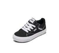 Vans Mixte enfant Seldan Sneaker, Noir Canvas Black White, 34.5 EU