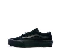 Vans Mixte Old Skool Checkerboard Basket, Noir, 44.5 EU