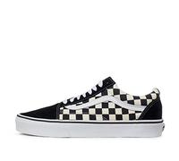 Vans Mixte Old Skool Checkerboard Basket, Noir, 44.5 EU