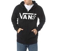 Vans MN Classic Sweat à Capuche zippé, Noir (Noir-fwhite Y28), L Homme