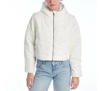Vans - MTE Foundry Crop Puff Jacket - Femme - Vestes - Blanc - Taille: 44 FR