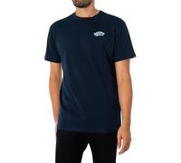 Vans Off The Wall Block Fill SS Crew Tee-B T-Shirt, Blue, L Homme