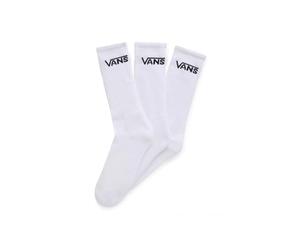 Vans Off The Wall Classic Crew Lot de 3 paires de chaussettes Blanc 38/41, blanc, taille unique
