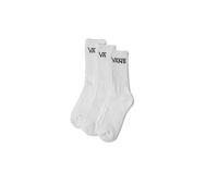 Vans Off The Wall Classic Crew Lot de 3 paires de chaussettes Blanc Pointure 41/40, blanc, taille unique