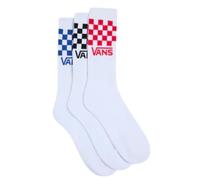 Vans Off The Wall Classic Crew Lot de 3 paires de chaussettes Blanc Pointure 41/40, blanc, taille unique