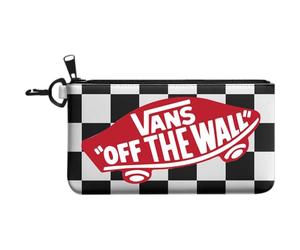 Vans Off The Wall Portefeuille zippé Noir et Blanc, Noir/Blanc, OS