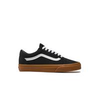 Vans Chaussures Old Skool Pig Suede noir, blanc et marron - Taille 38
