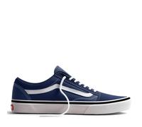 VANS Baskets basses 'Old Skool' bleu foncé / blanc, Taille 38,5