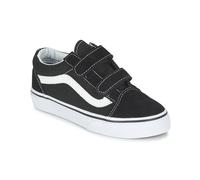 Chaussures Vans Old Skool V noir pur blanc garçon - 33