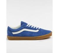 Vans Old Skool Lowpro Baskets, Bleu marine/gum, 8.5 Women/7 Men