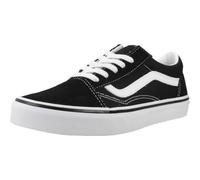 Vans - Chaussures de skate basses - Old Skool Black/White - Taille Enfant 38 - Noir Noir 38