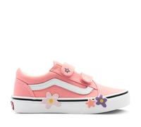 Vans - Old Skool V Flower - Chaussures lifestyle enfant Sunset Blush Pink - 25