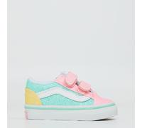 Vans Old Skool V Pastel Glitter Canvas Trainers Multi-pastel C5 (22) Male
