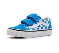 VANS Baskets basses 'Old Skool Hook And Loop' bleu clair / blanc, Taille 47,5-48