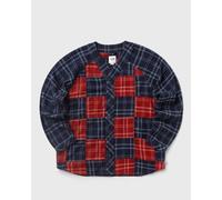 Vans OTW FLANNEL BLOCKED SHIRT men Longsleeves blue taille: M