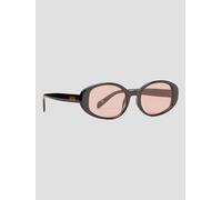 Lunettes Vans Out There noir pur avec verres en polycarbonate rose