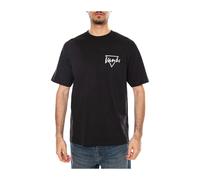 Vans - Palm Drive Crew Neck T-Shirt - Homme - Tops - Noir - Taille: L