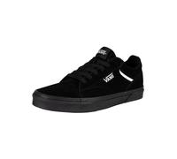 Vans Homme Baskets en Daim Seldan, Black/Black, 39 EU