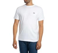Vans Pour des hommes T-shirt à logo poitrine gauche, blanc