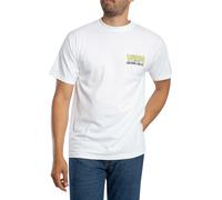 Vans Pour des hommes T-shirt graphique devant et derrière, blanc