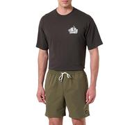 Vans Range Short de Sport décontracté, Vert Olive Mousseux