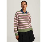 Vans - Rollins Stripe Sweater - Sweatshirt femme Green Balsam / Mystcmlbry - S