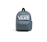 VANS Sac à dos 'Old Skool Drop V' gris basalte / blanc, Taille One Size