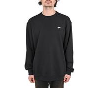 Vans - Sweat ample - Salton Loose Ft Crew Black pour Homme en Coton - Taille L - Noir Noir L