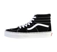 Vans Sk8-Hi Enfant - Basket montante cuir noir/blanc, lacets | Confort exceptionnel 28