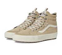 Vans SK8-Hi MTE-1 Chaussures montantes, couleur sable et blanc, semelle en caoutchouc, lacets de sport, style montagnard, Bronzé, blanc, 43 EU