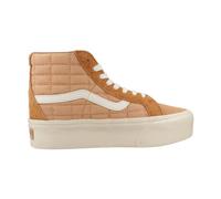Vans - Sk8-Hi Reissue Plat Baskets - Femme - Chaussures - Brun - Taille: 38 EU
