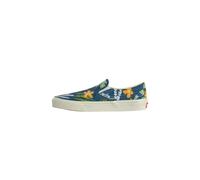 VANS Slip on 'CLASSIC' bleu marine / curry / vert / blanc, Taille 40,5