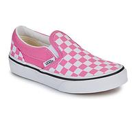 Vans Slip ons enfant Classic Slip-On COLOR THEORY CHECKERBOARD Pink Fizz in Rose 28