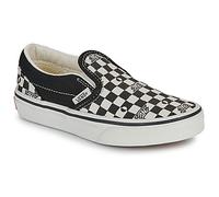 Slip ons enfant garcons Vans Classic Slip-On GEO CHECK BLACK/WHITE Noir 31