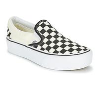Vans Ua Classic Slip-On V18ebww - Couleur Crème / Noir - 38 1/2