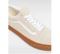 Vans Chaussures Old Skool beige clair blanc – Taille 37