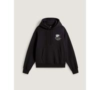 Vans - Sweat à capuche - Stacked Hi Pullover Black White pour Homme - Taille S - Noir Noir S