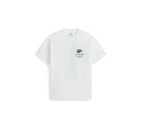 Vans T-shirt Stockpile manches courtes blanc et noir Taille S Homme