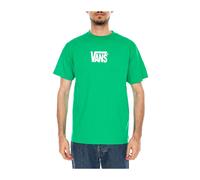 Vans - Stretch Logo SS Tee - Homme - Tops - Vert - Taille: XL