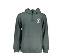 Vans, Homme, Sweatshirts et sweats à capuche, Vert, Taille: L Sweat à capuche vert avec impression et logo