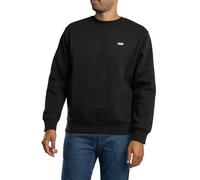 Vans Left Chest Crew Maillot de survêtement, Noir, L Homme