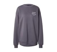 VANS Sweat-shirt 'CAFE' jaune / gris foncé / rouge / blanc, Taille L