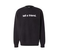 VANS Sweat-shirt noir / blanc, Taille S