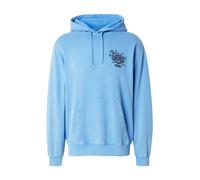 VANS Sweat-shirt 'Scratched Records' bleu ciel / noir, Taille S