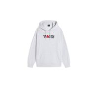 VANS Sweat-shirt 'Souvenir' gris clair / rouge / noir, Taille XXL