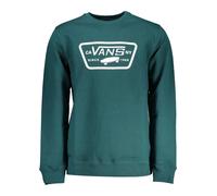 Vans, Femme, Sweatshirts et sweats à capuche, Vert, Taille: 38 FR Pull en Coton Vert avec Imprimé Logo